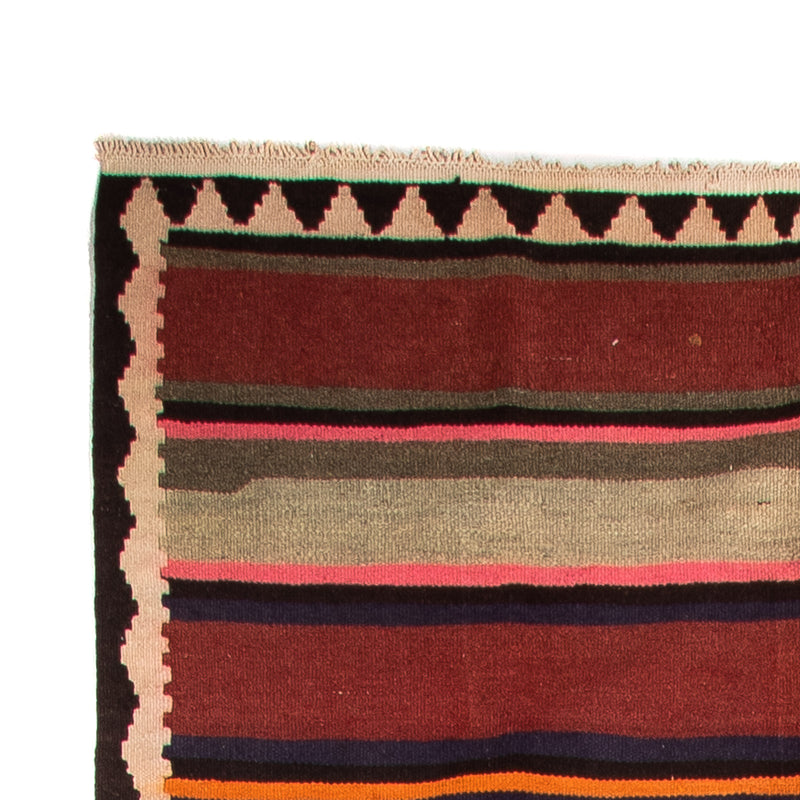 Tapis de couloir Tapis Kelim - Vieux - 360 x 140 cm - multicolore