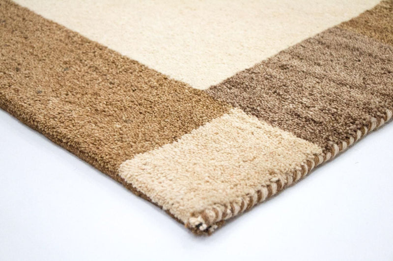 Tapis Gabbeh - Indus - 196 x 143 cm - beige