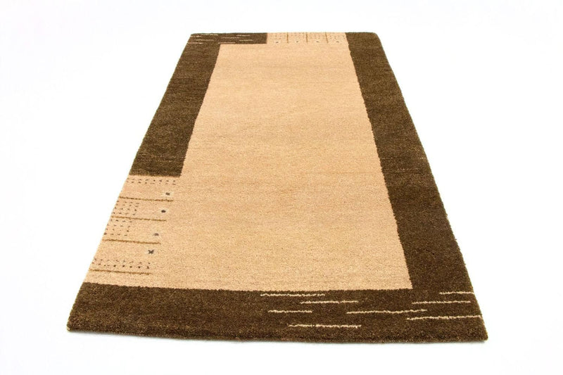 Tapis Gabbeh - Indus - 160 x 91 cm - beige