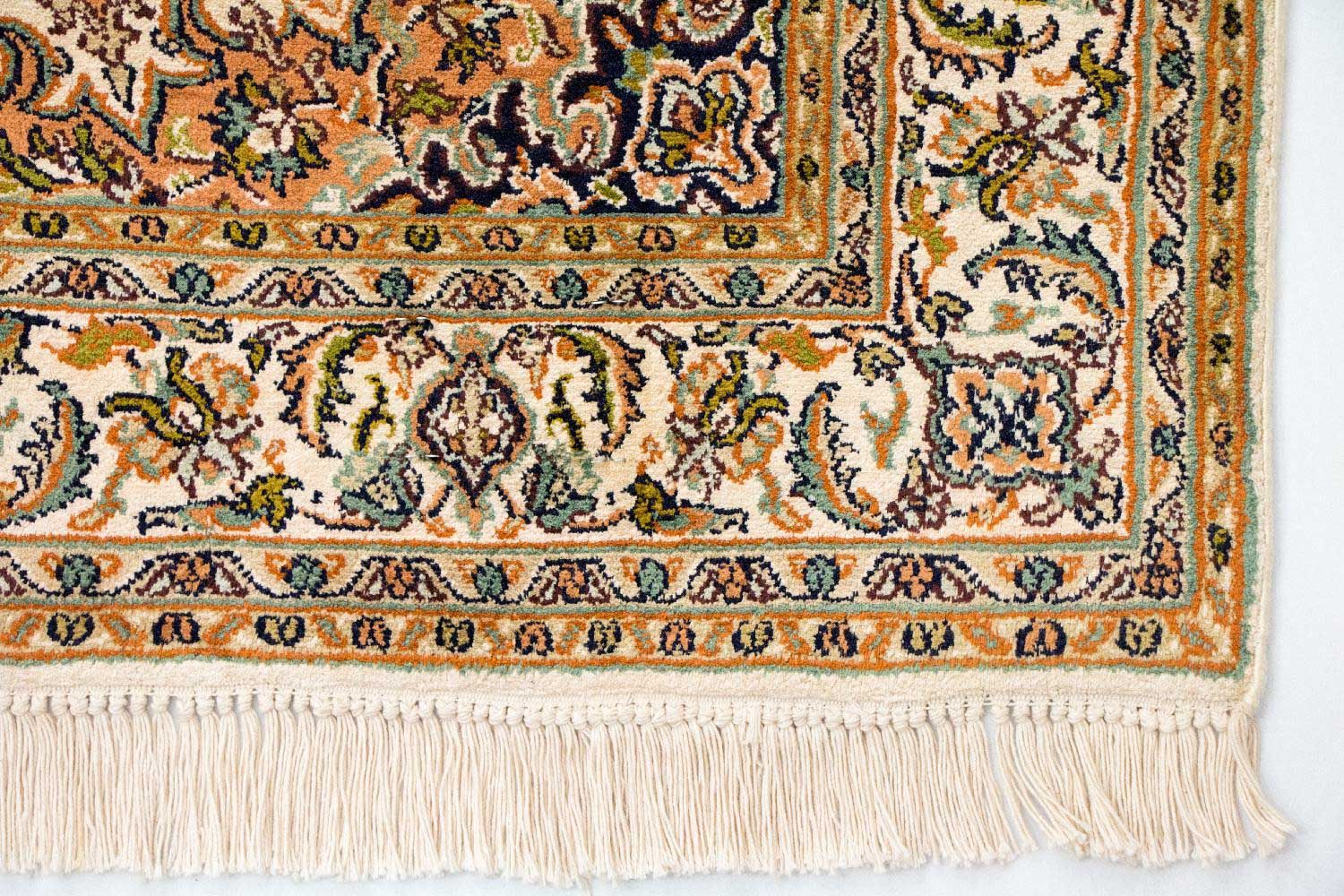 Tapis en soie - Soie du Cachemire - 149 x 89 cm - beige
