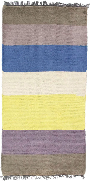 Tapis Népalais - 140 x 70 cm - multicolore