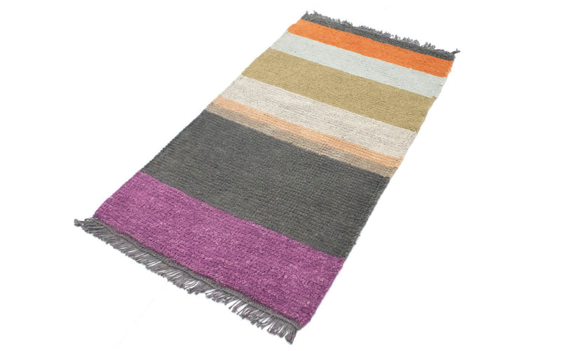 Tapis Népalais - 140 x 70 cm - multicolore
