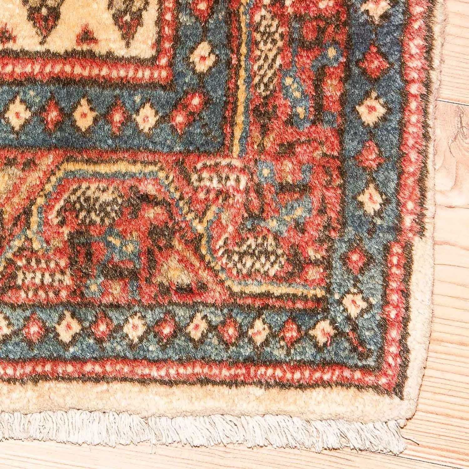 Tapis de couloir Tapis persan - Mir - 300 x 82 cm - or