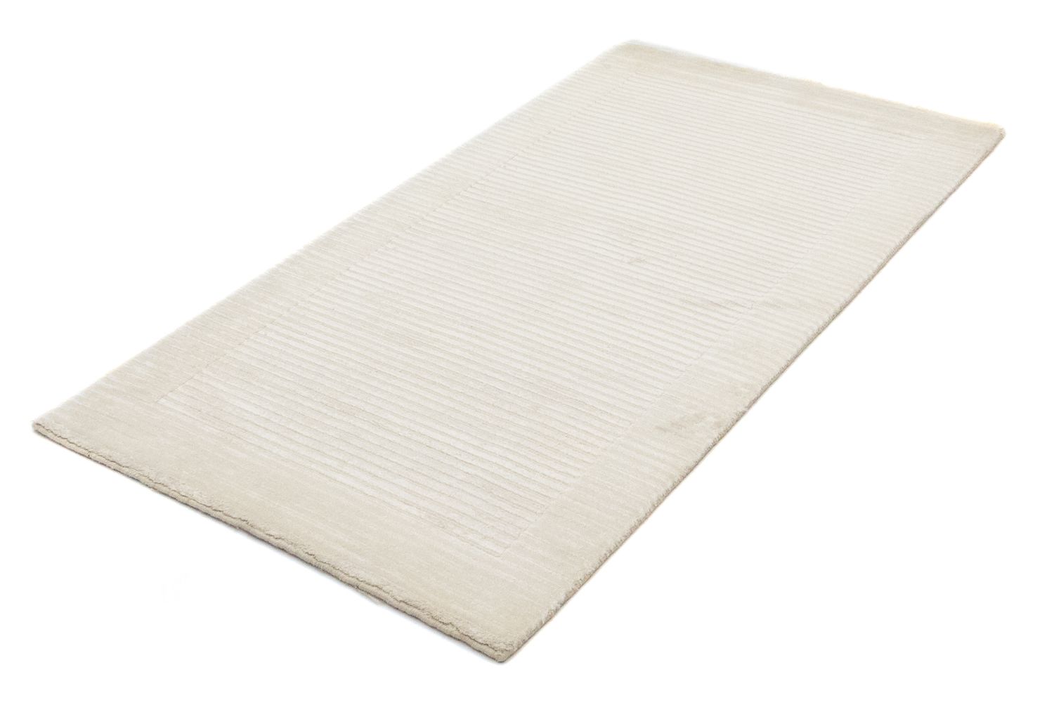Tapis Népalais - 149 x 79 cm - beige