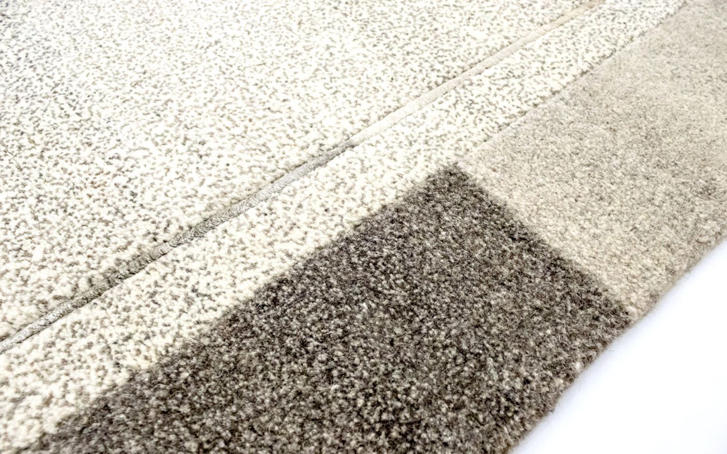 Tapis Népalais - 180 x 119 cm - beige