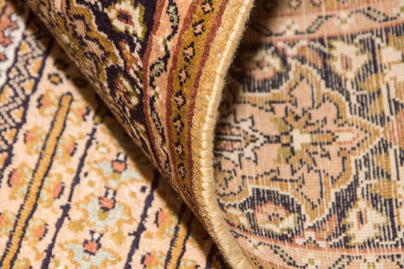 Tapis en soie - Soie du Cachemire - 158 x 93 cm - marron
