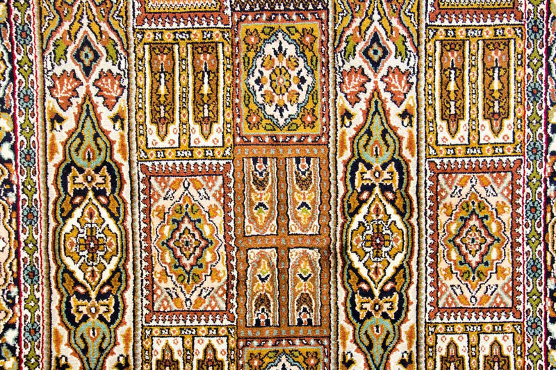 Tapis en soie - Soie du Cachemire - 157 x 93 cm - multicolore