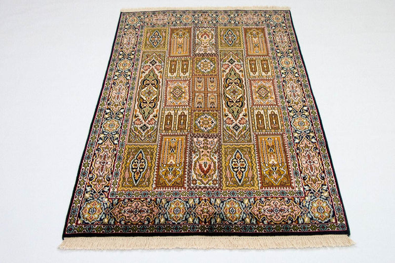 Tapis en soie - Soie du Cachemire - 157 x 93 cm - multicolore