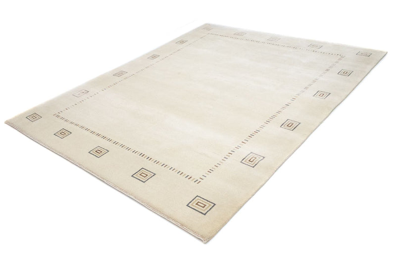 Tapis Gabbeh - Loribaft Persan - 246 x 192 cm - beige