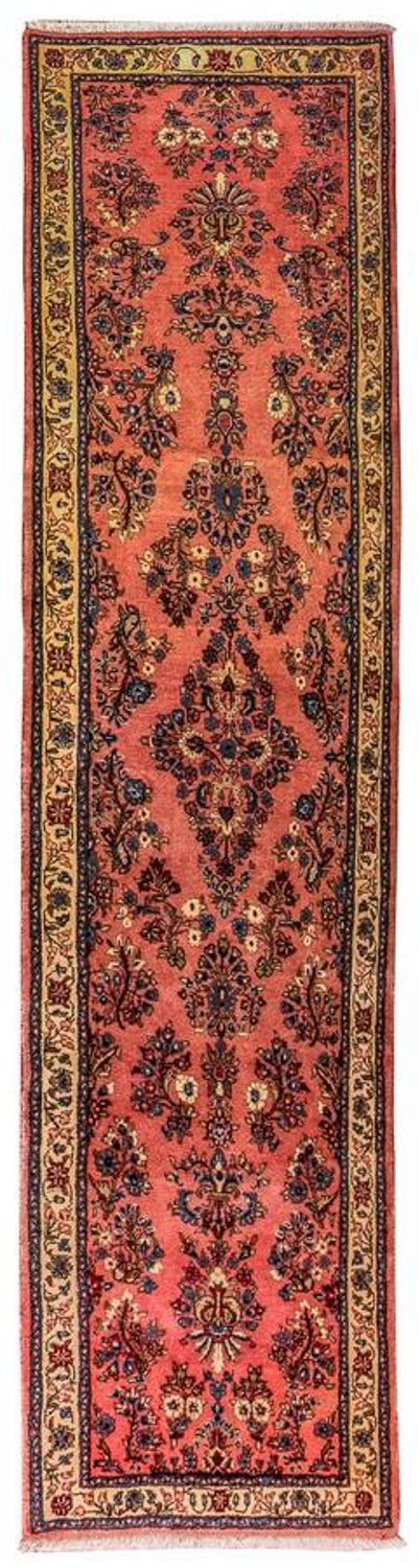 Tapis de couloir Tapis persan - Classique - 316 x 75 cm - rouge