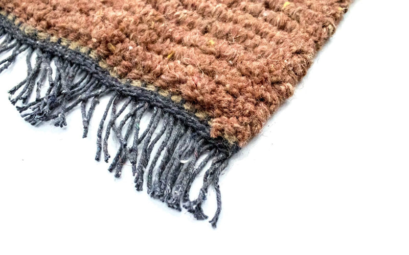 Tapis Népalais - 140 x 70 cm - marron