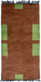 Tapis Népalais - 140 x 70 cm - marron