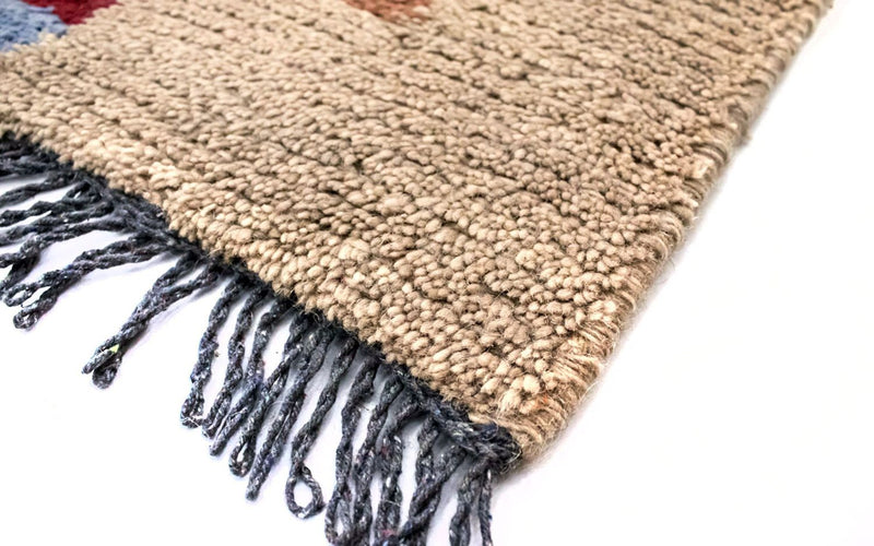 Tapis Népalais - 140 x 70 cm - marron