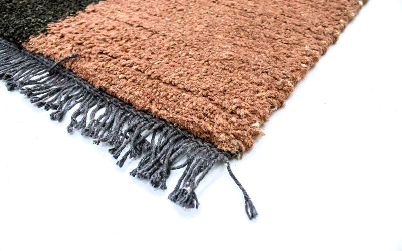 Tapis Népalais - 140 x 70 cm - marron