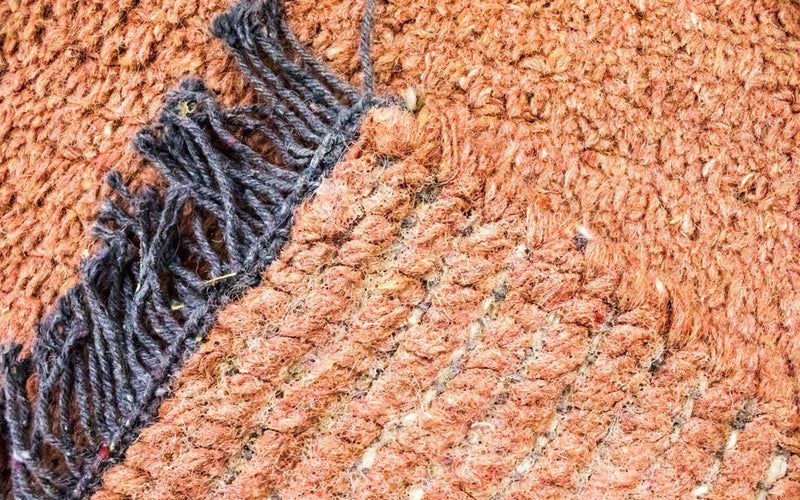 Tapis Népalais - 140 x 70 cm - marron