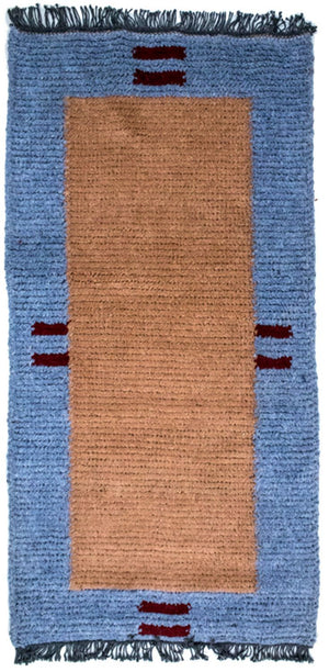 Tapis Népalais - 140 x 70 cm - multicolore