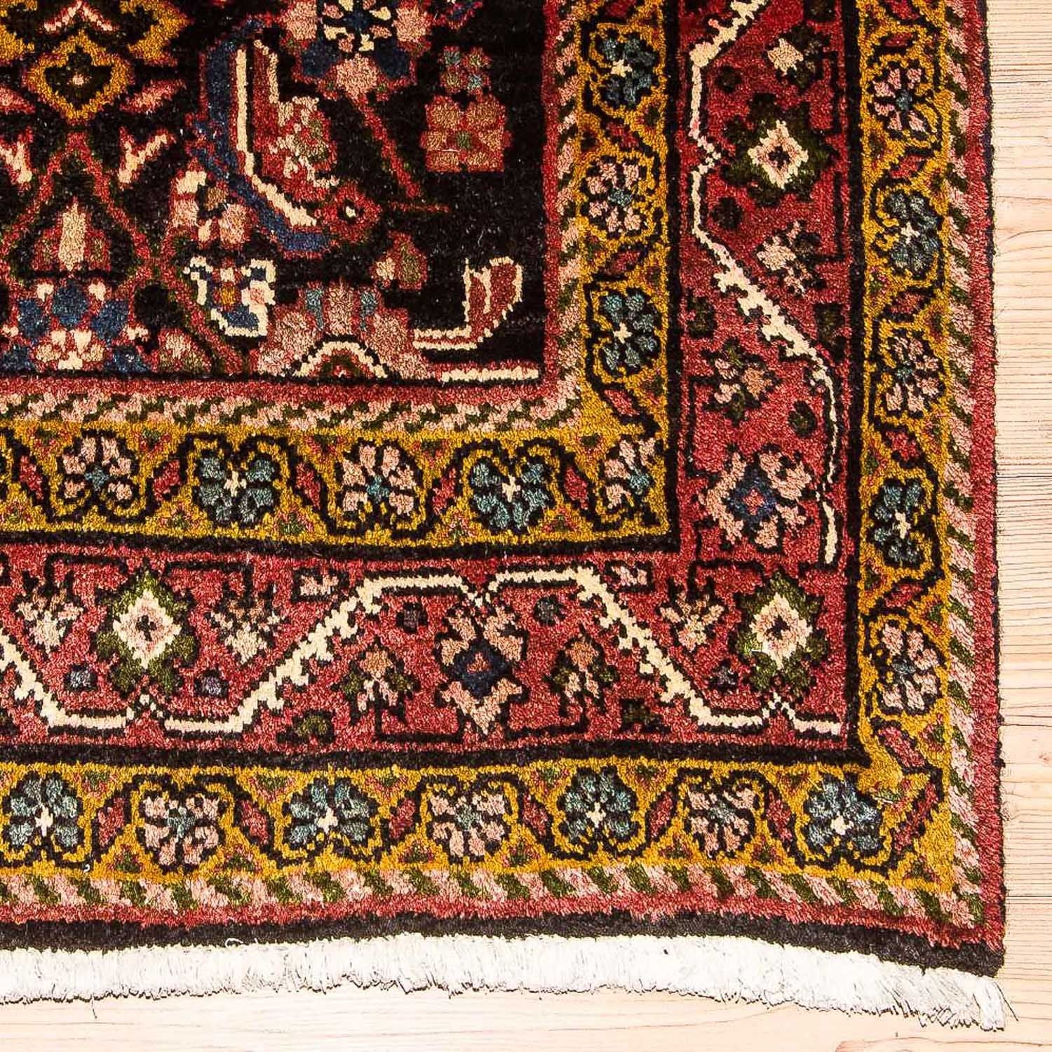 Tapis de couloir Tapis persan - Nomadic - 321 x 140 cm - bleu