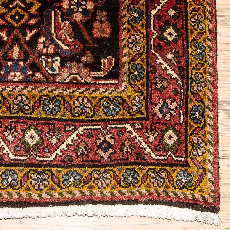 Tapis de couloir Tapis persan - Nomadic - 321 x 140 cm - bleu