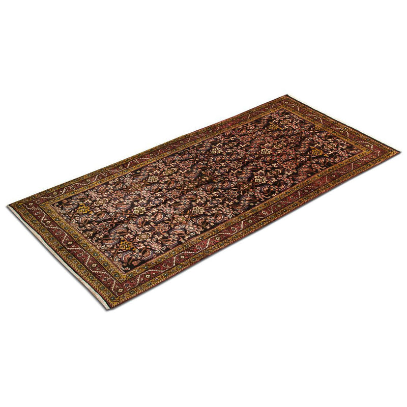 Tapis de couloir Tapis persan - Nomadic - 321 x 140 cm - bleu