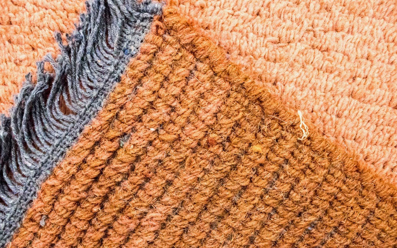 Tapis Népalais - 140 x 70 cm - marron