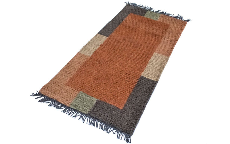 Tapis Népalais - 140 x 70 cm - multicolore