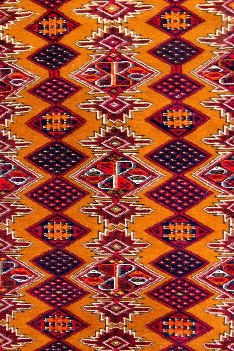 Tapis de couloir Tapis Belutsch - 174 x 100 cm - jaune moutarde