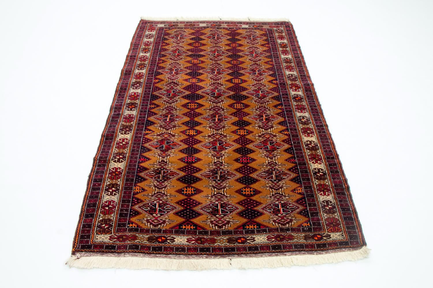 Tapis de couloir Tapis Belutsch - 174 x 100 cm - jaune moutarde