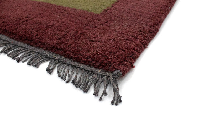 Tapis Népalais - 140 x 70 cm - vert