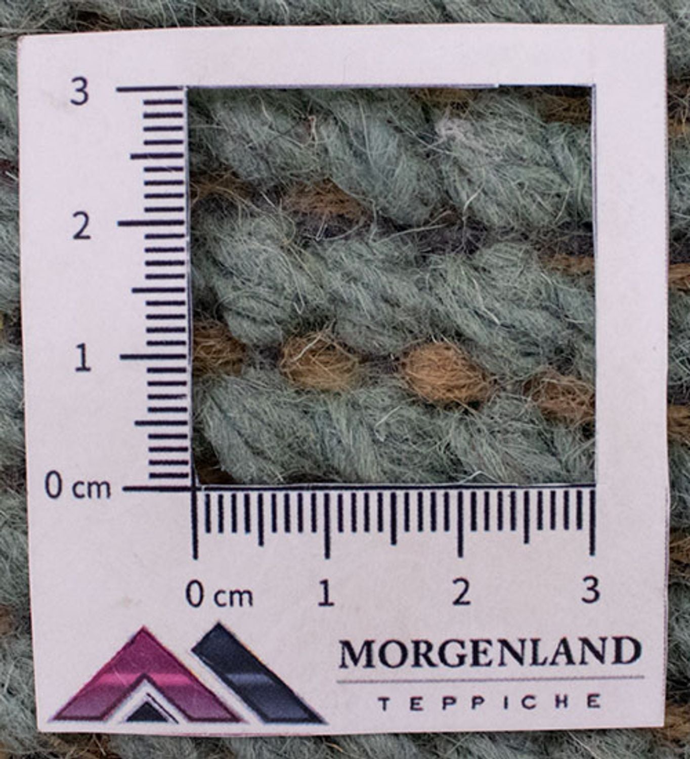 Tapis Népalais - 140 x 70 cm - vert