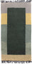 Nepal Teppich 140 x 70 cm - grün