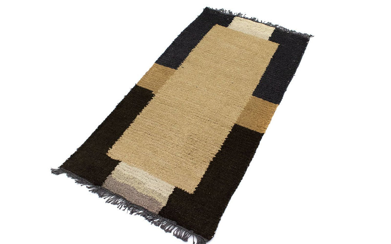 Tapis Népalais - 140 x 70 cm - beige