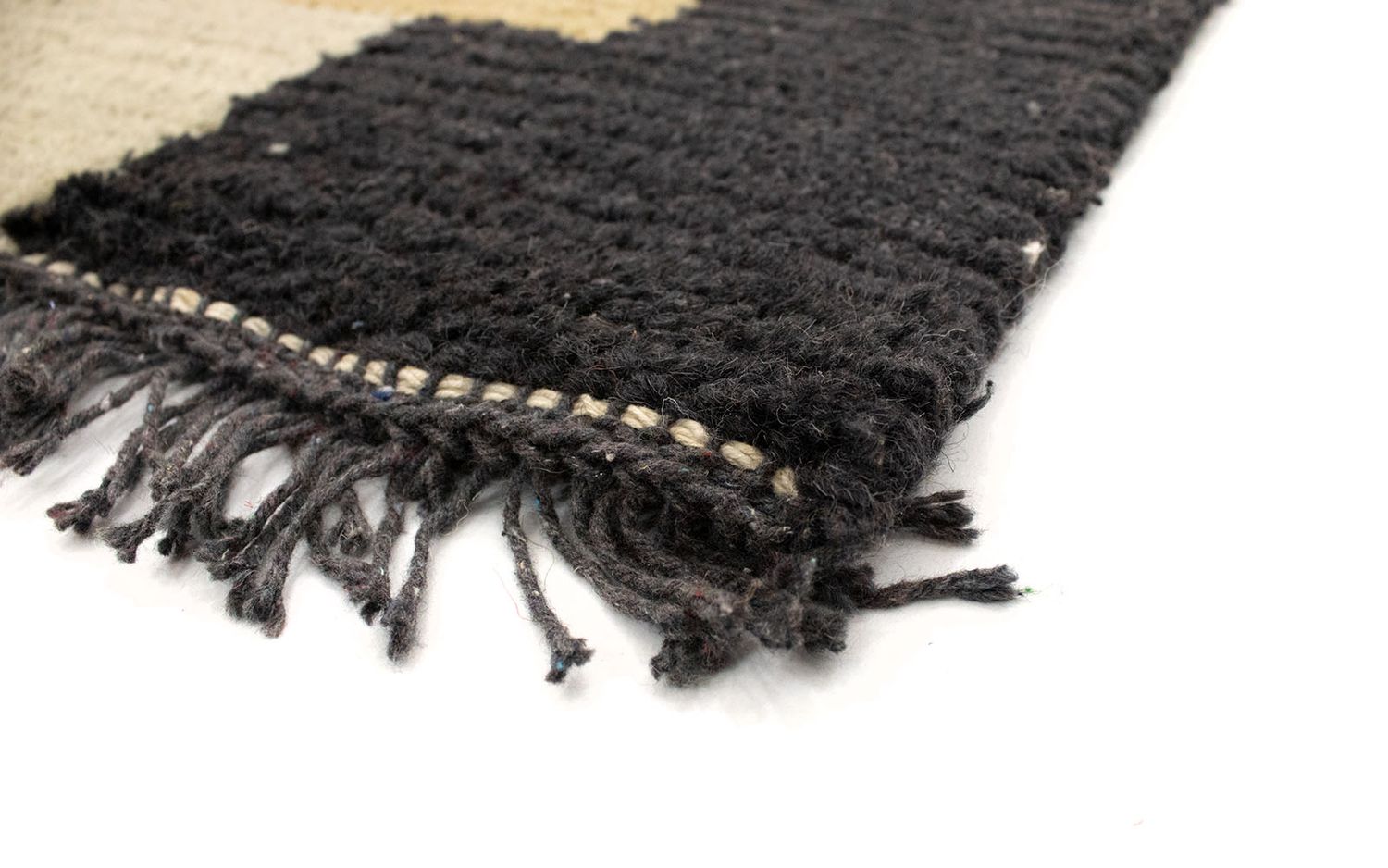 Tapis Népalais - 140 x 70 cm - beige
