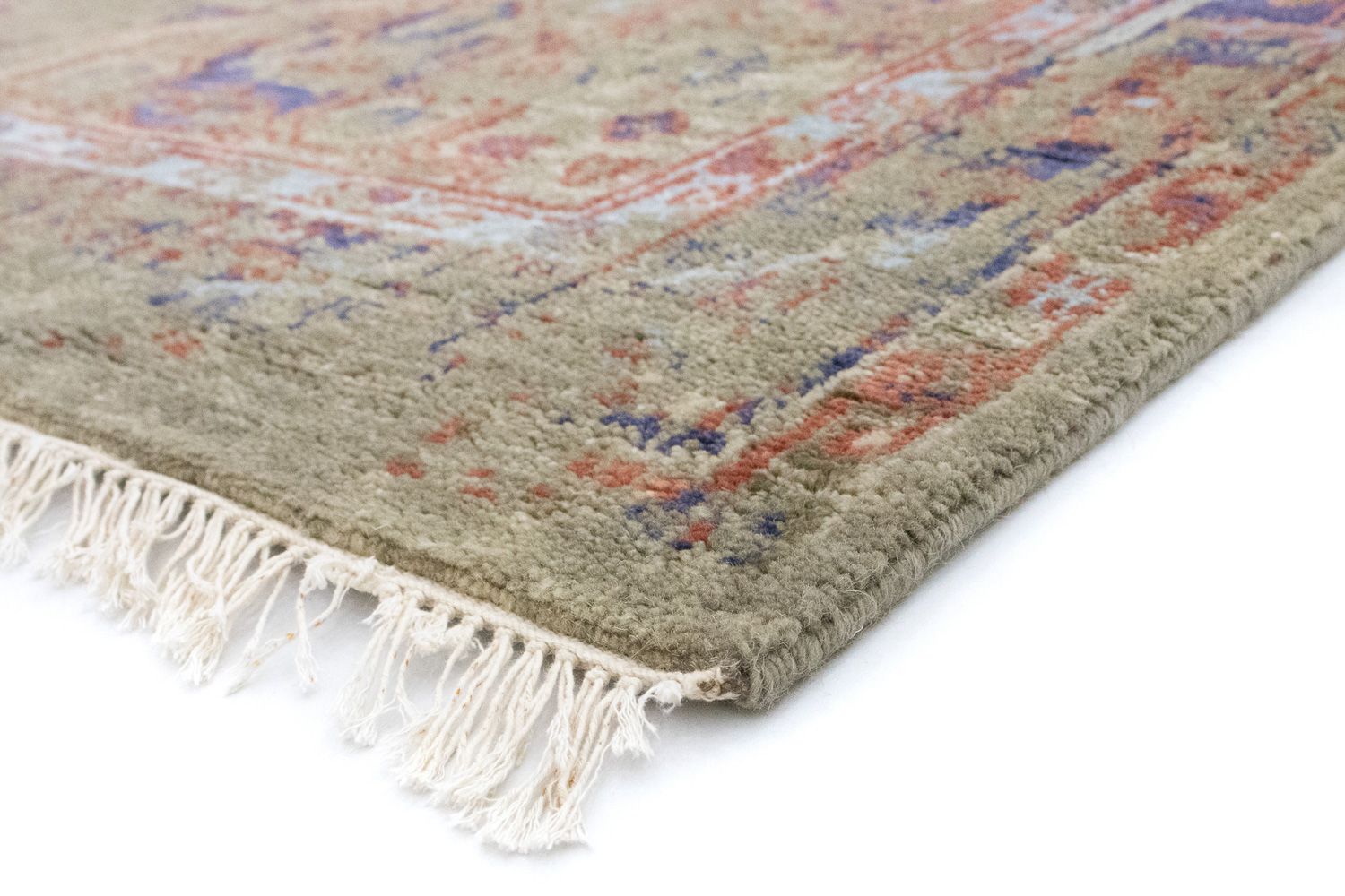 Tapis design - 243 x 166 cm - vert clair