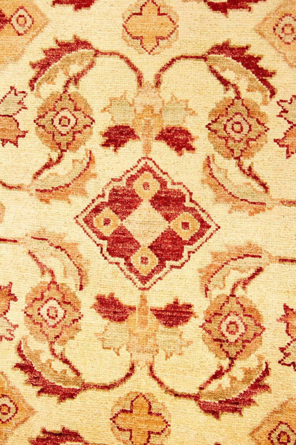 Tapis de couloir Tapis Ziegler - 418 x 87 cm - jaune