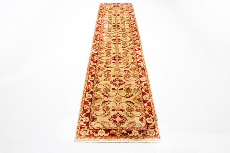 Tapis de couloir Tapis Ziegler - 418 x 87 cm - jaune