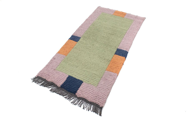 Tapis Népalais - 140 x 70 cm - multicolore