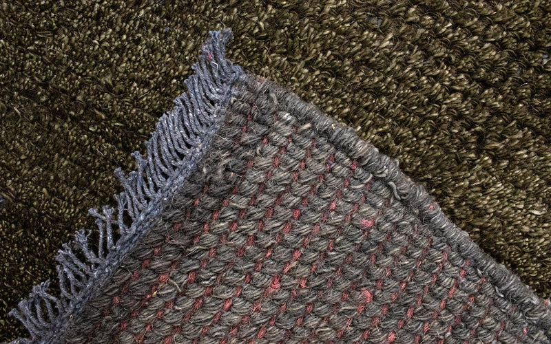 Nepal Teppich 140 x 70 cm - grün