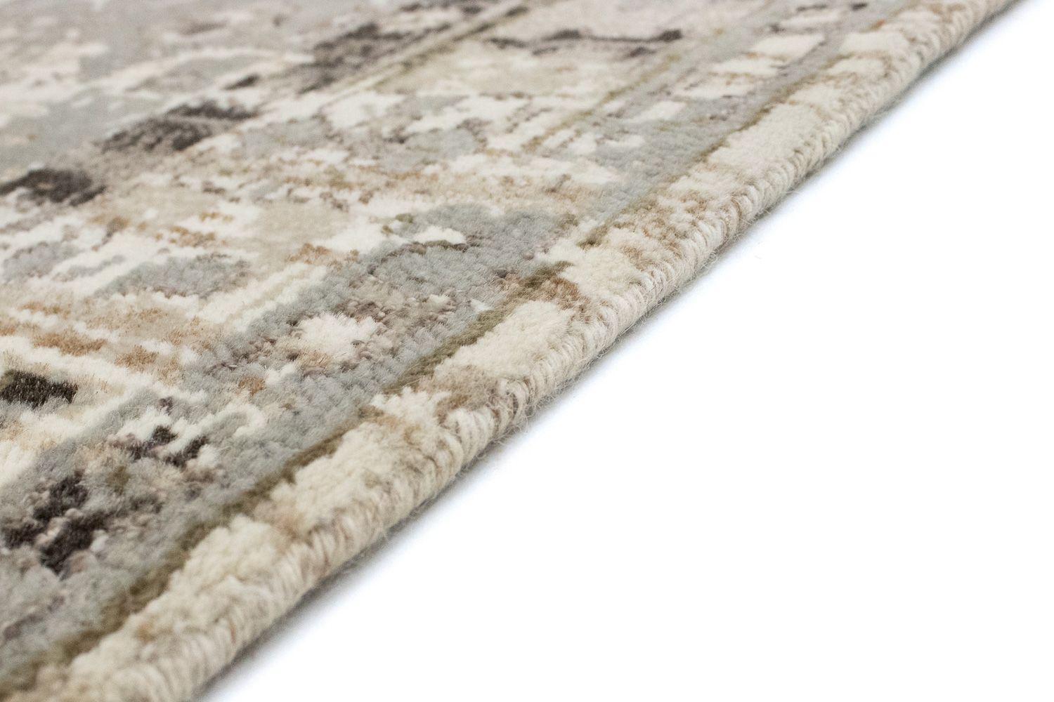 Tapis design - 236 x 166 cm - beige