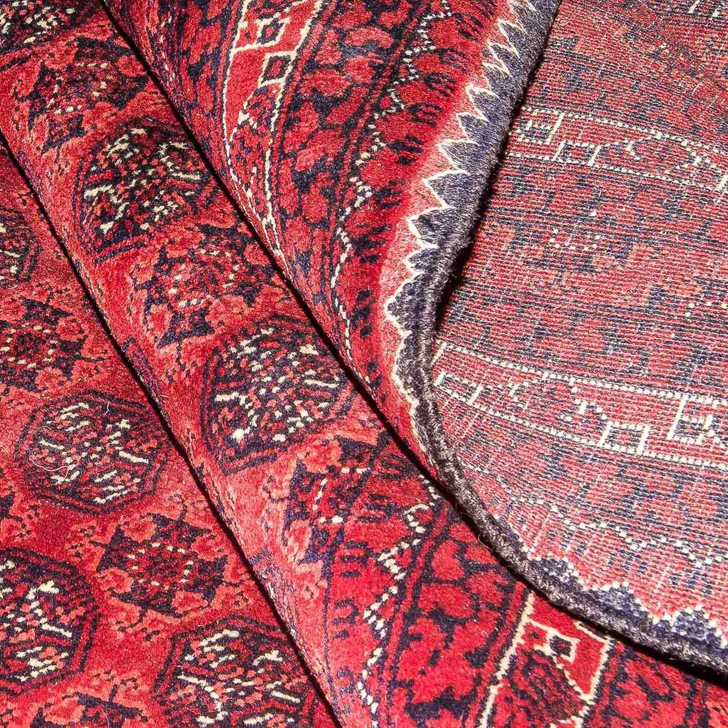 Tapis afghan - Boukhara - 299 x 195 cm - rouge
