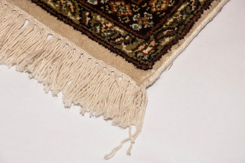 Tapis en soie - Soie du Cachemire - 186 x 126 cm - beige