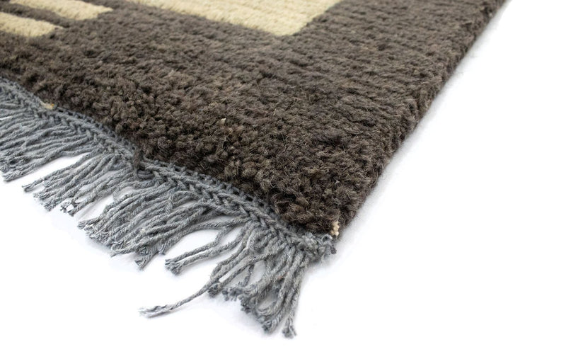 Tapis Népalais - 140 x 70 cm - beige