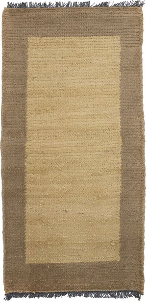 Tapis Népalais - 140 x 70 cm - beige