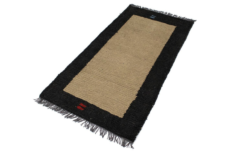 Tapis Népalais - 140 x 70 cm - beige