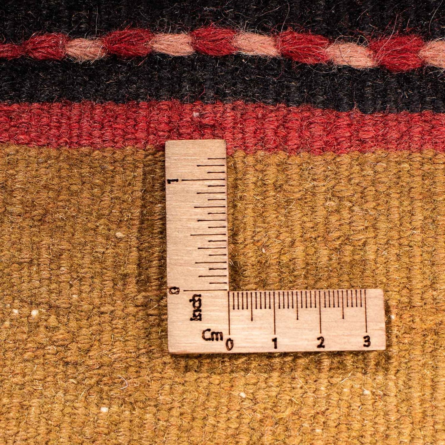 Tapis de couloir Tapis Kelim - Vieux - 355 x 140 cm - multicolore
