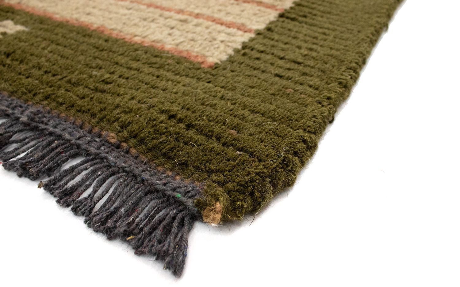 Tapis Népalais - 140 x 70 cm - beige
