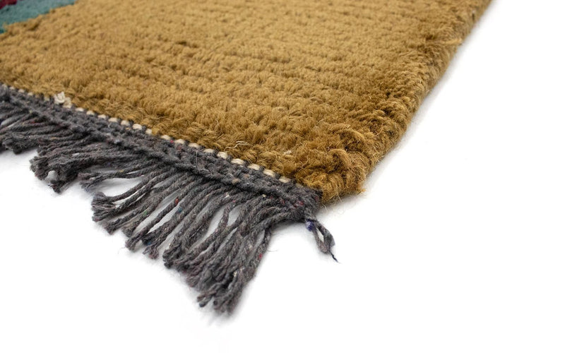 Tapis Népalais - 140 x 70 cm - beige