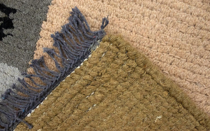 Tapis Népalais - 140 x 70 cm - beige