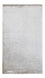Tapis en laine - 256 x 153 cm - argent