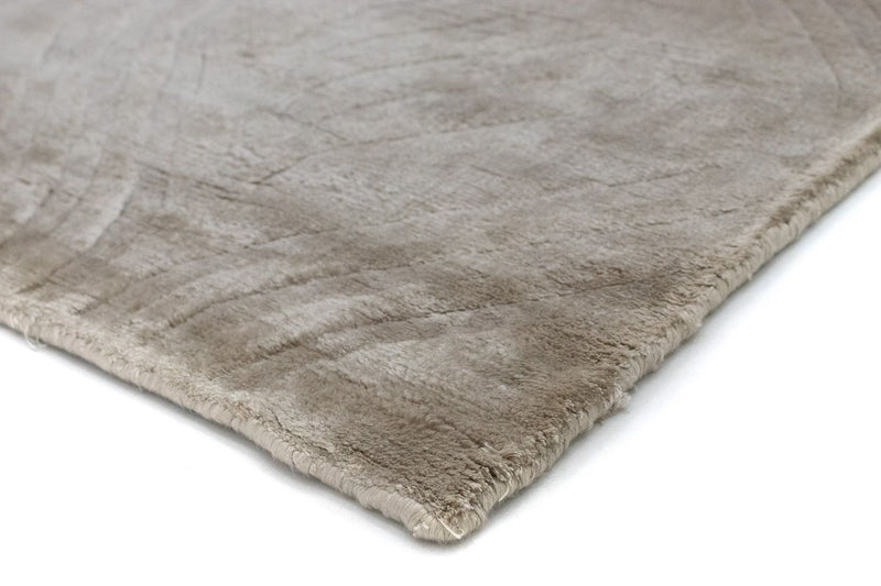 Tapis en laine - 256 x 153 cm - argent