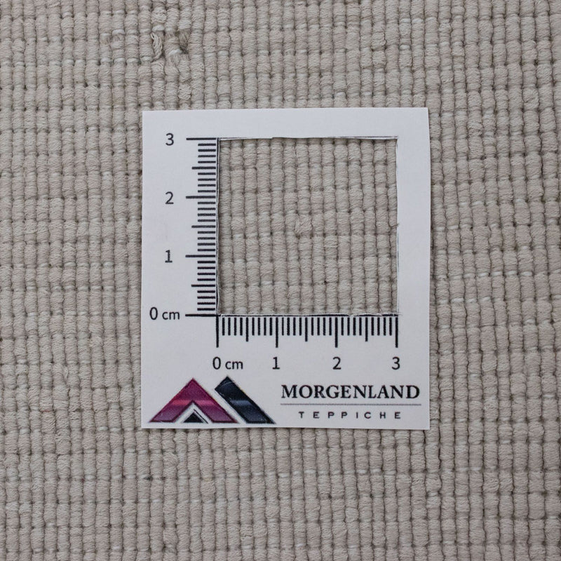 Tapis en laine - 256 x 153 cm - argent